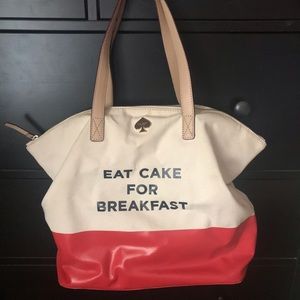 Kate Spade “Eat Cake For Breakfast” tote